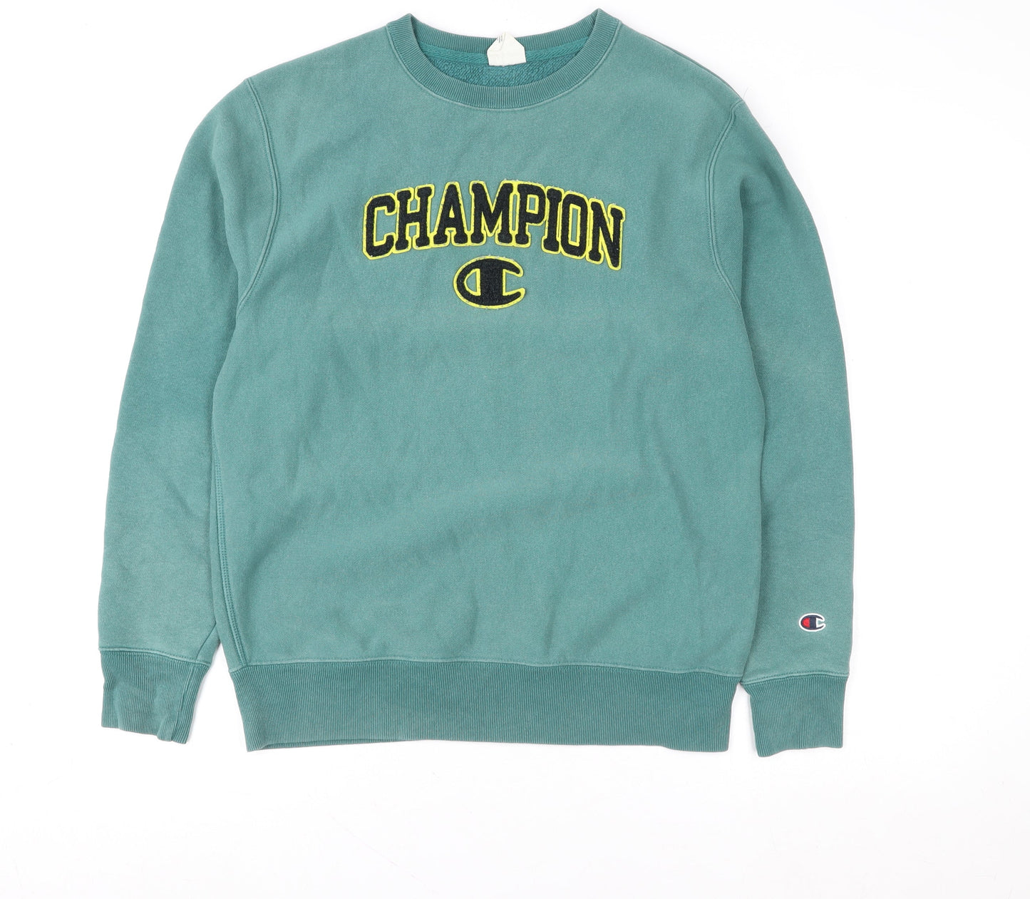 Champion Women’s Green Small Crew Neck Pullover Sweatshirt