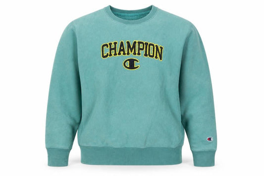 Champion Women’s Green Small Crew Neck Pullover Sweatshirt