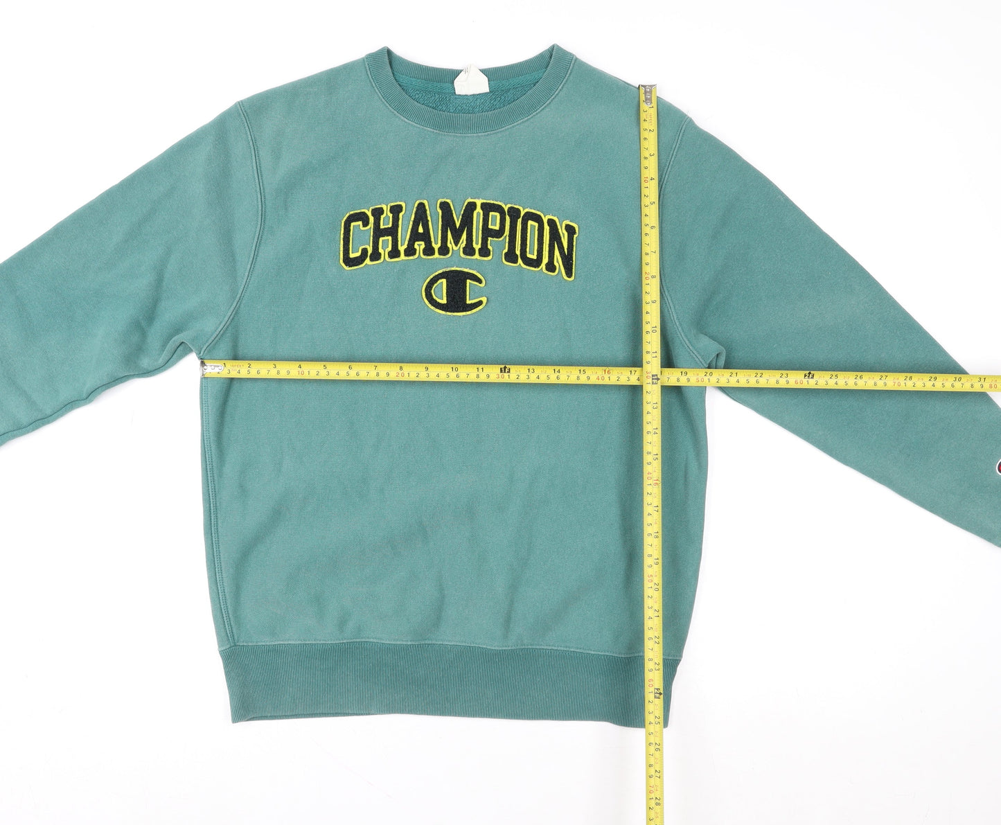 Champion Women’s Green Small Crew Neck Pullover Sweatshirt