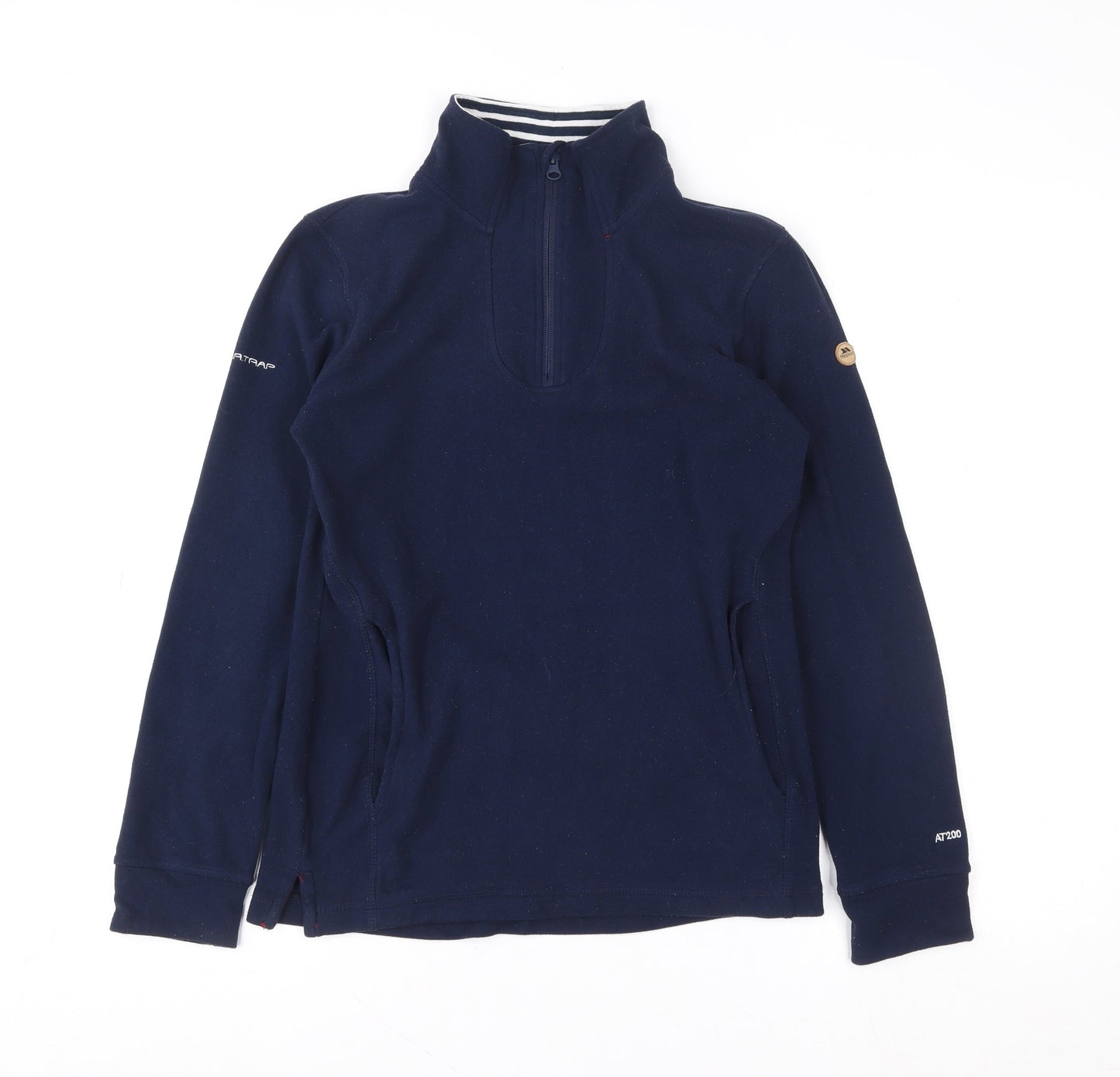 Trespass Womens Navy XS 1/2 Zip Fleece Pullover Sweatshirt