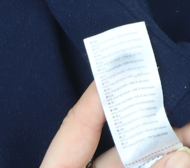 Trespass Womens Navy XS 1/2 Zip Fleece Pullover Sweatshirt