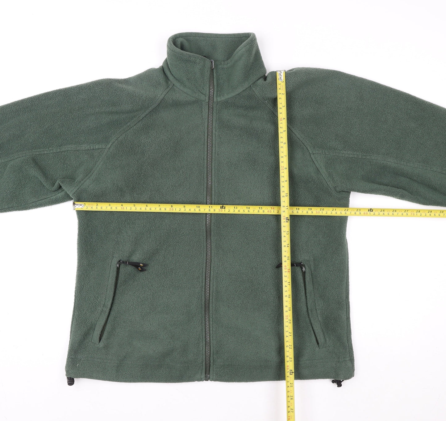 Mens UK S Regular Regatta Green Full Zip Sweatshirt