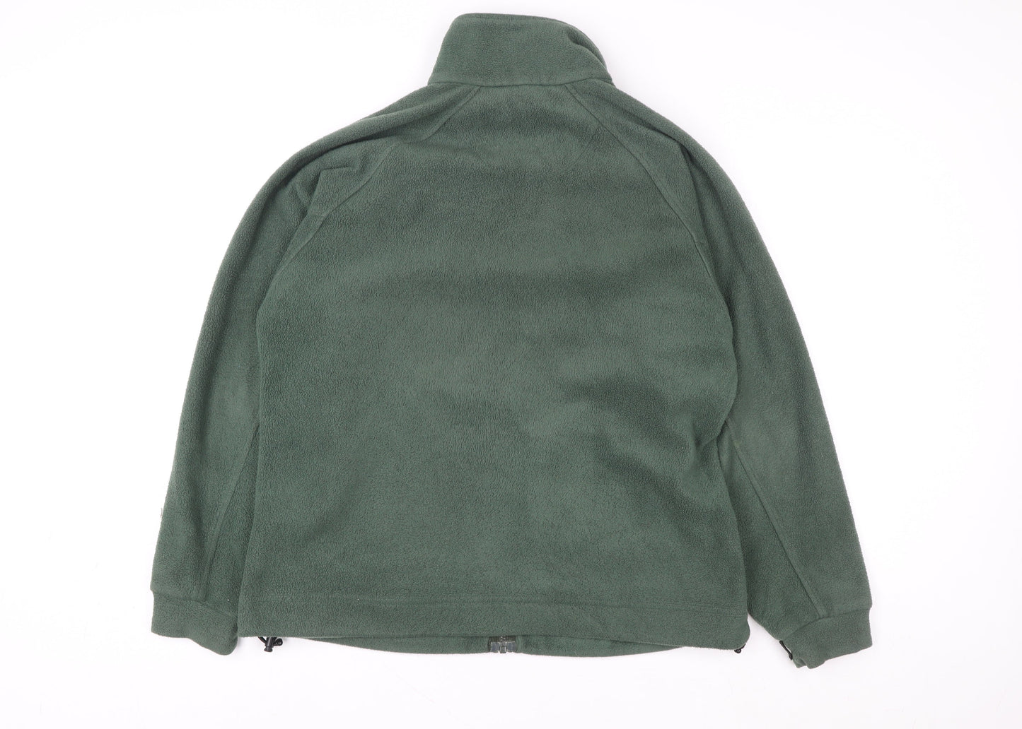 Mens UK S Regular Regatta Green Full Zip Sweatshirt