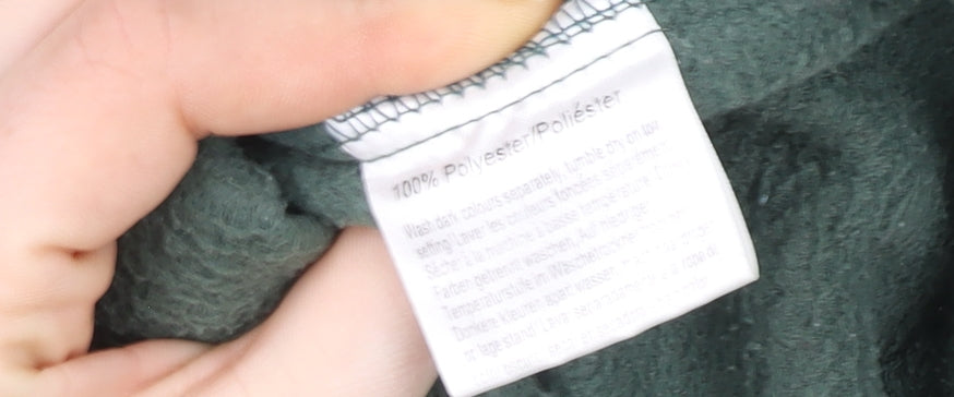 Mens UK S Regular Regatta Green Full Zip Sweatshirt