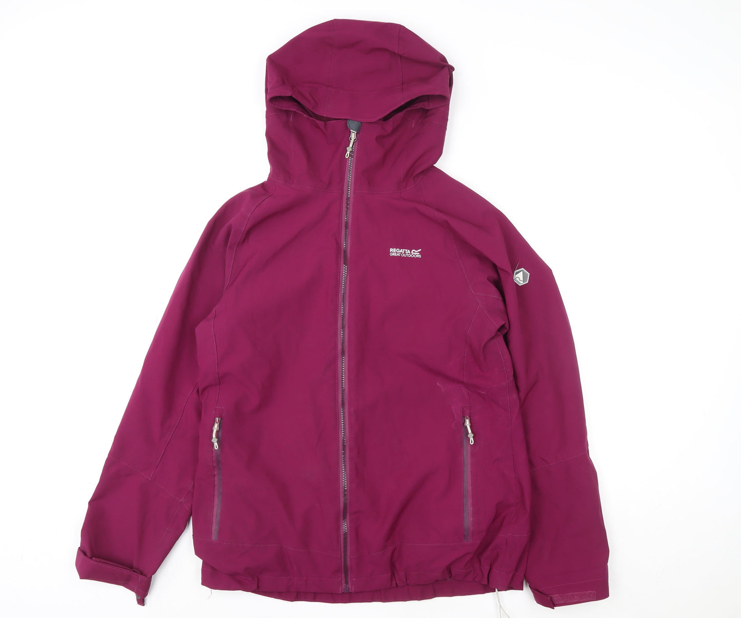 Womens UK Size 18 Regular Regatta Purple Polyamide Blend Jacket