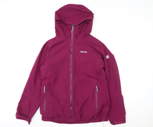 Womens UK Size 18 Regular Regatta Purple Polyester Jacket