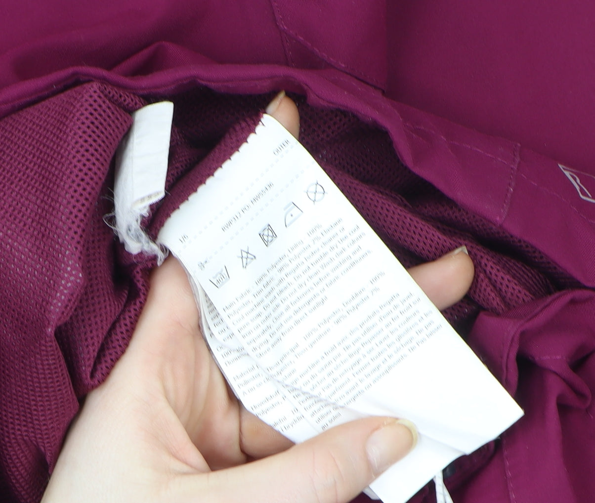 Womens UK Size 18 Regular Regatta Purple Polyamide Blend Jacket
