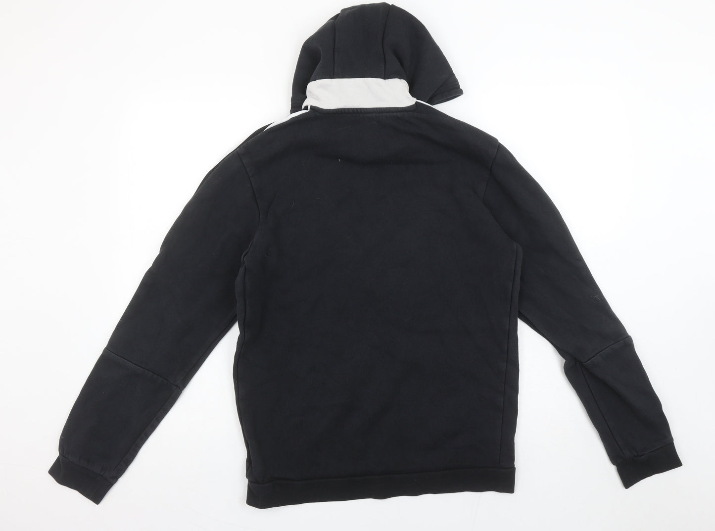 Adidas Women's Black Pullover Hoodie Medium Cotton Blend