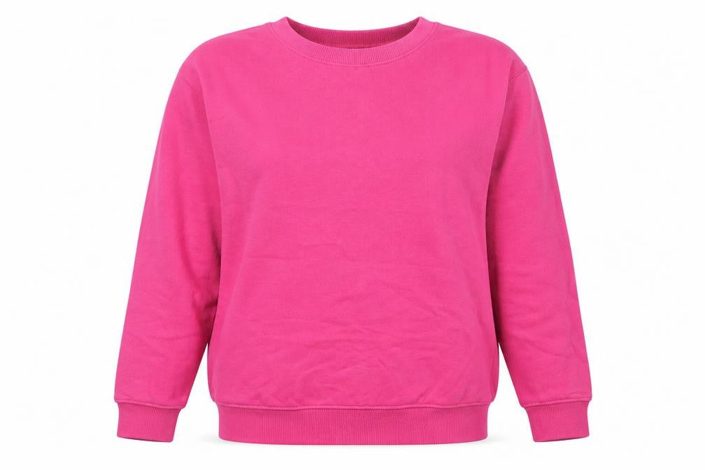 PrettyLittleThing Women's Pink Pullover Sweatshirt Size S