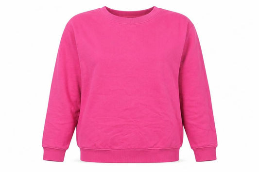 PrettyLittleThing Women's Pink Pullover Sweatshirt Size S