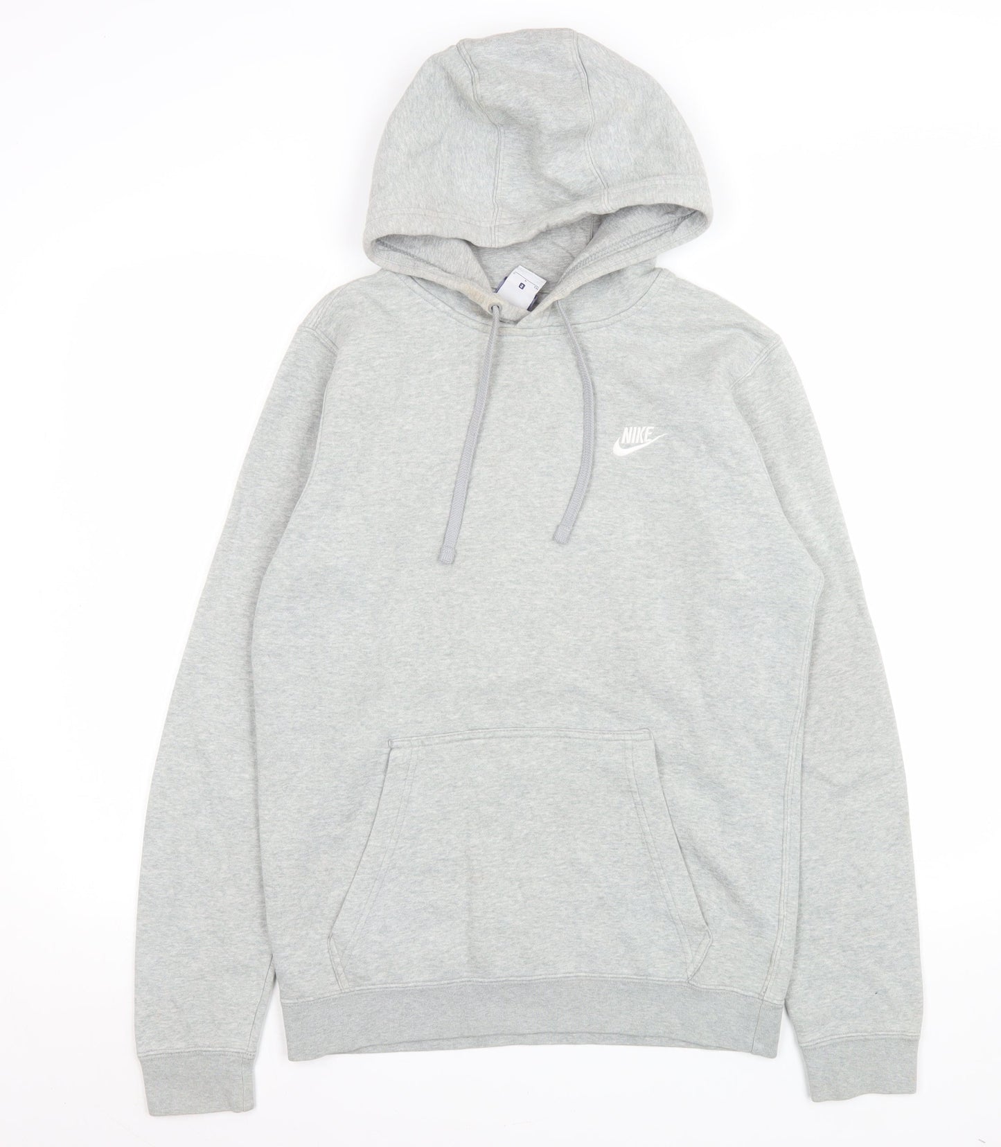 Nike Women’s Grey Small Pullover Hoodie with Logo