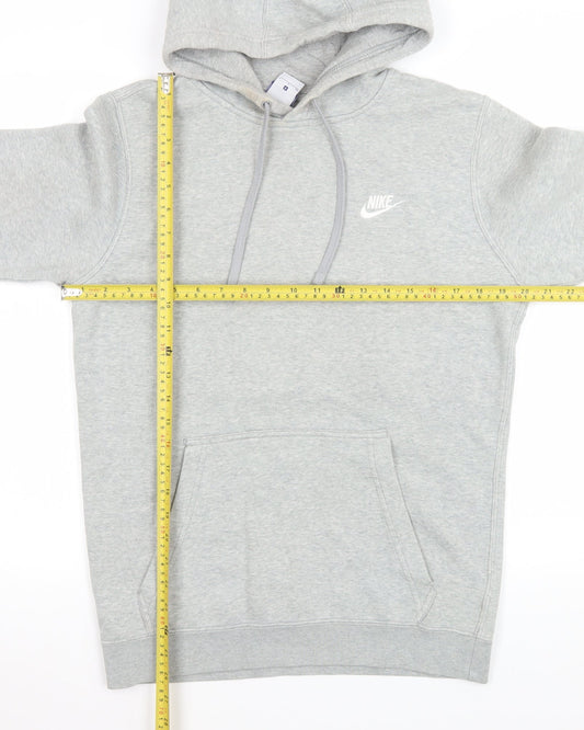 Nike Women’s Grey Small Pullover Hoodie with Logo