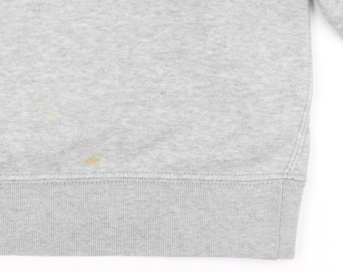 Nike Women’s Grey Small Pullover Hoodie with Logo