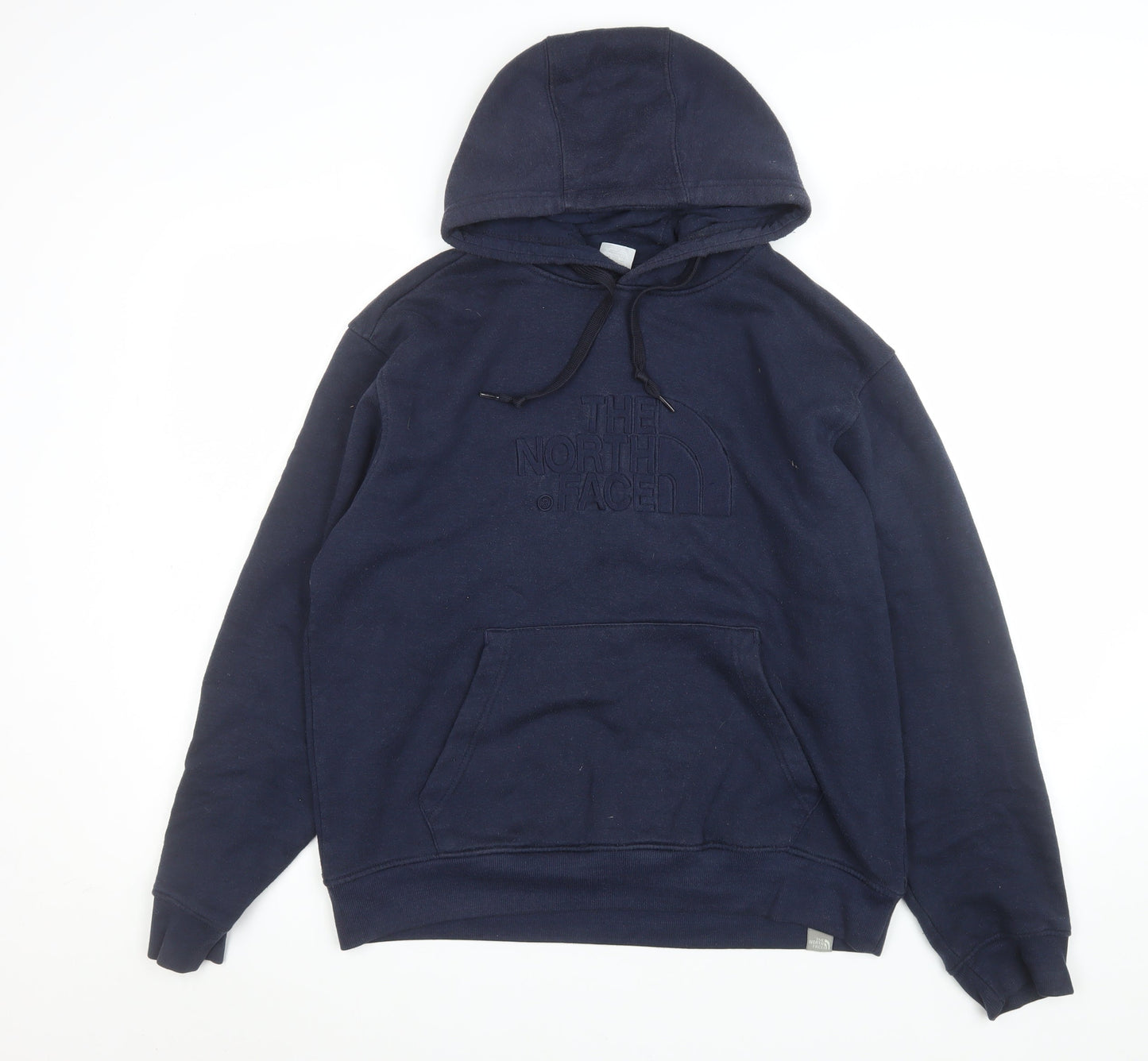 Mens UK M Regular The North Face Blue Pullover Hoodie