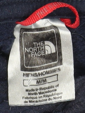 Mens UK M Regular The North Face Blue Pullover Hoodie