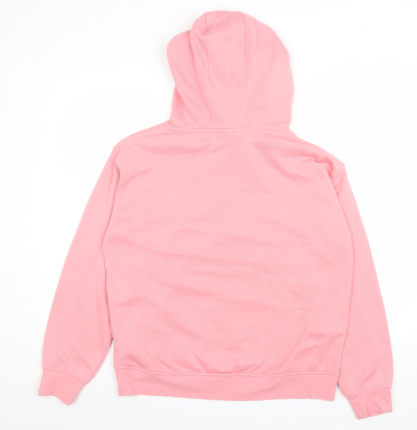Disney Women Pink Mickey Mouse Pullover Hoodie Size S 10/12