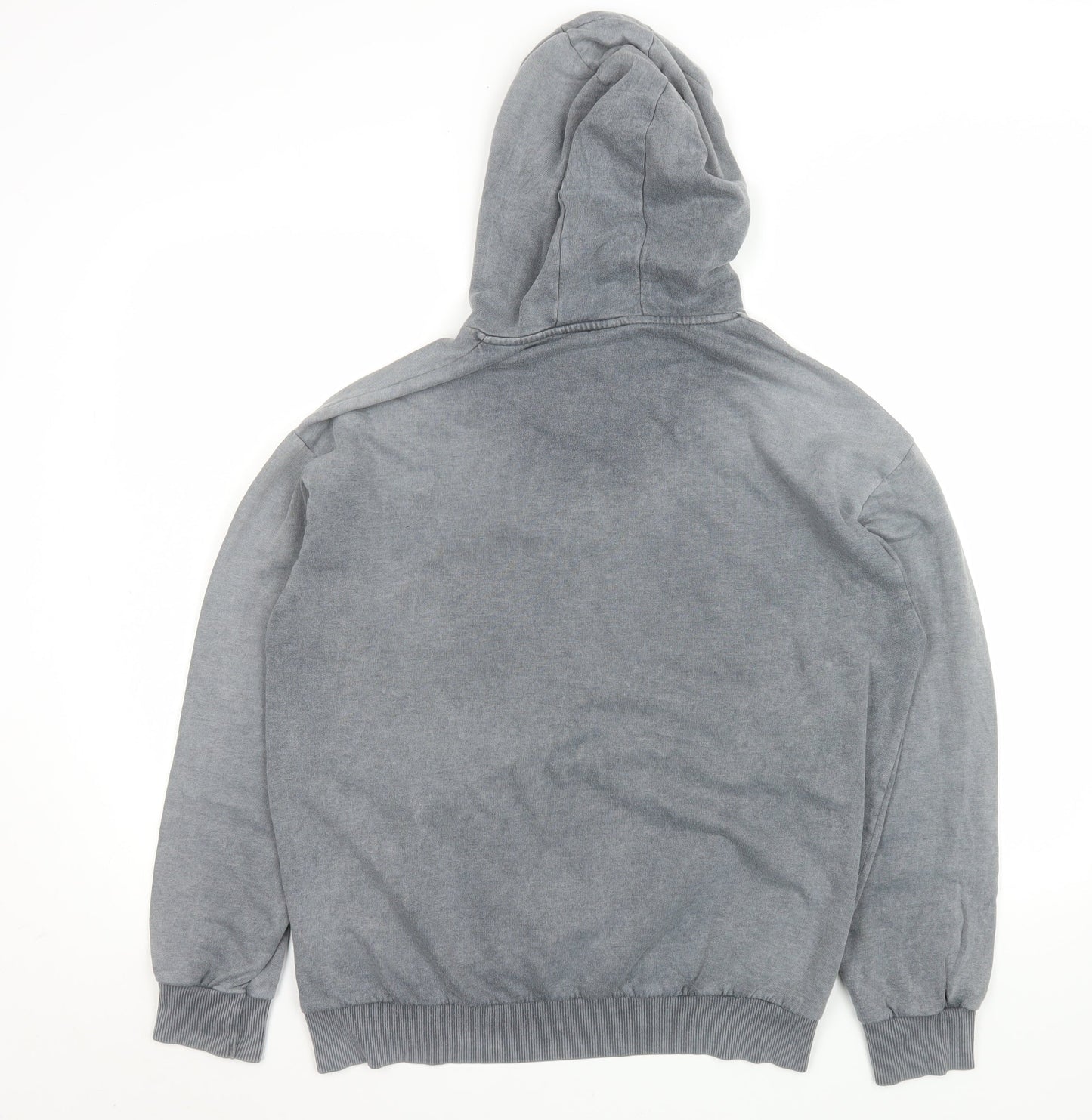 Marvel Mens Grey Pullover Hoodie Size S Graphic Comic Fleece Sweatshirt