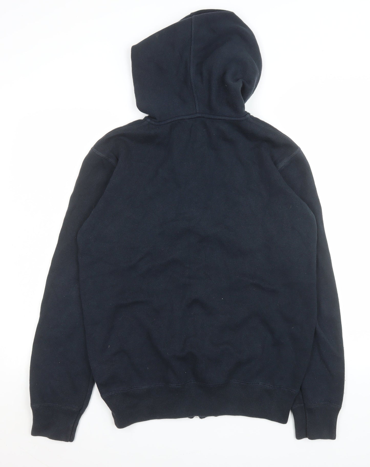 Superday Studios Womens Black Small Hooded Full Zip Cotton Jacket