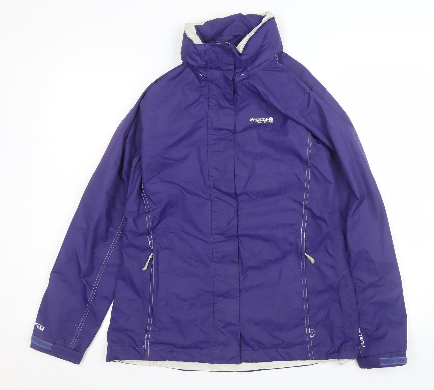 Womens UK Size 10 Regular Regatta Purple Synthetic Jacket