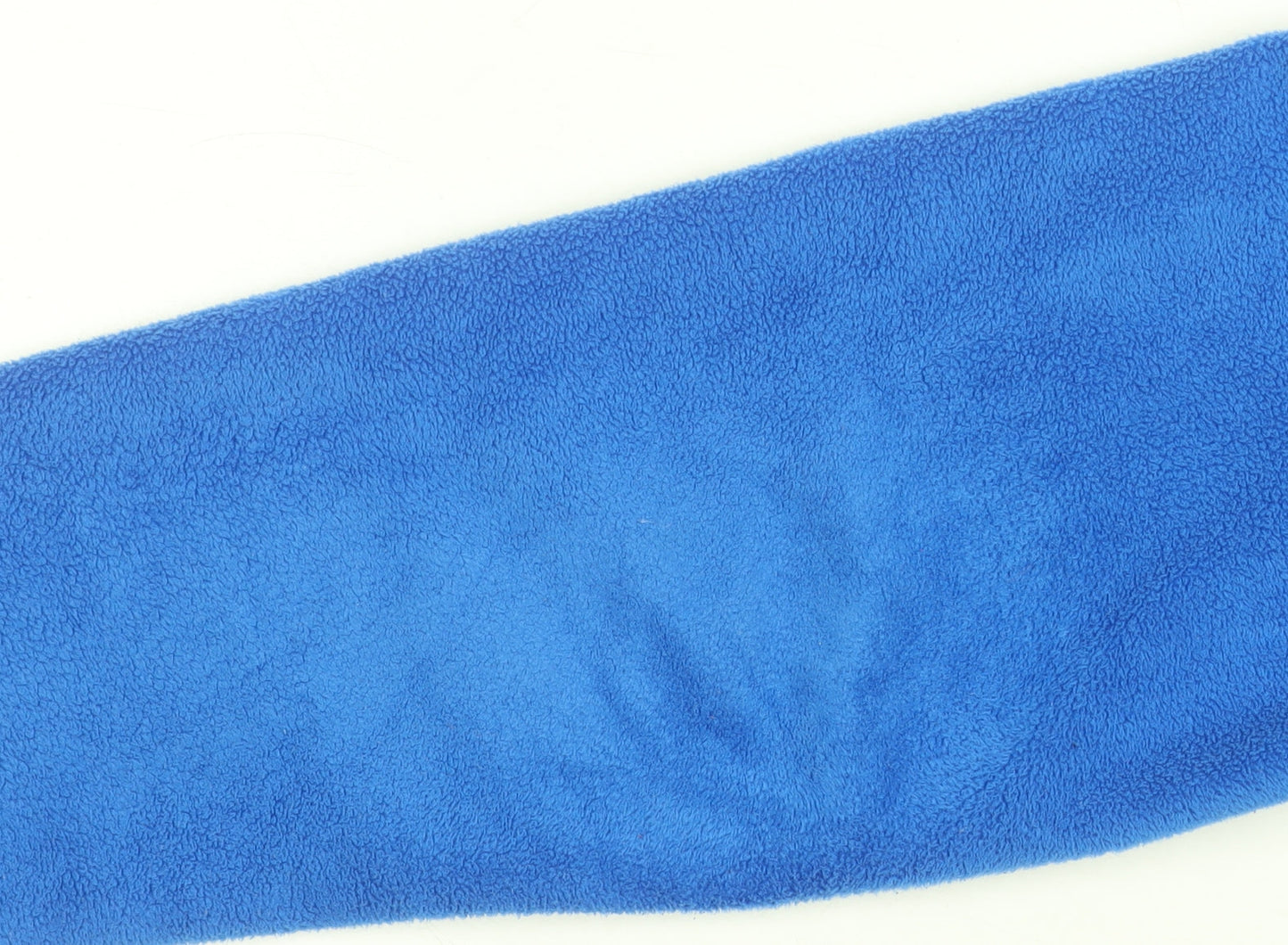 Lands' End Women’s Blue Petite Fleece Blazer Jacket Size L