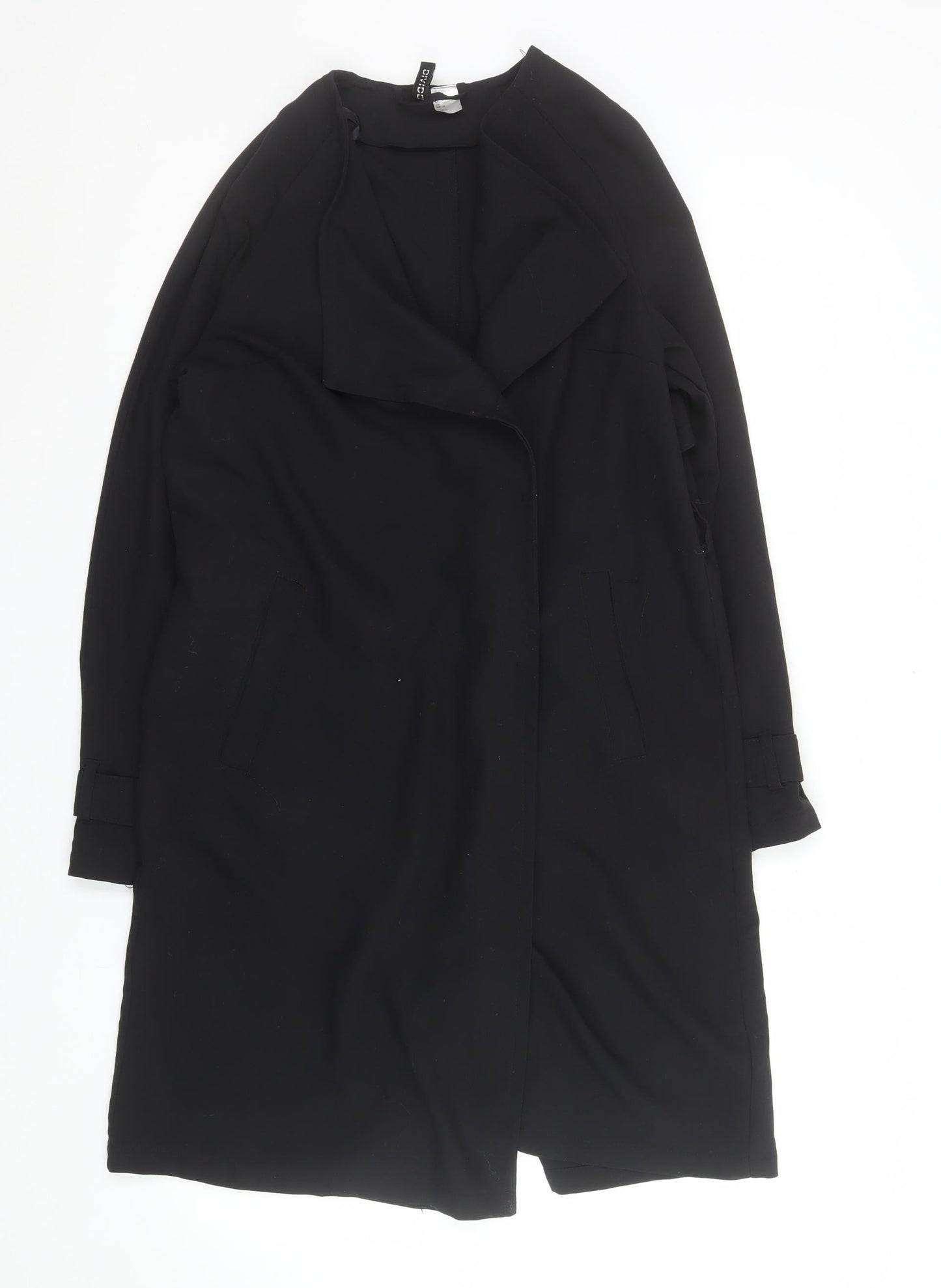 Divided Women Black Size 8 Shift Knee Length Workwear Dress