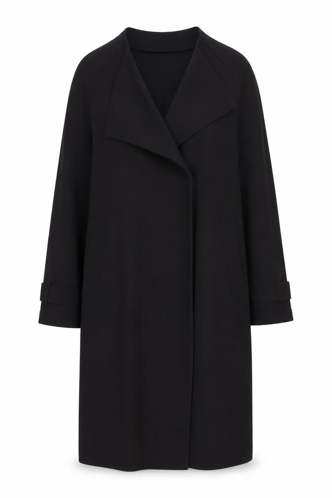 Divided Women Black Size 8 Shift Knee Length Workwear Dress