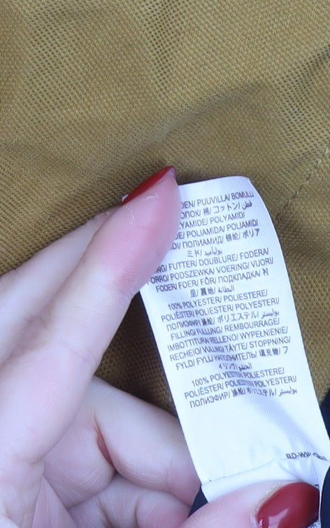 Womens UK Size 10 Regular Boden Yellow Polyester Coat