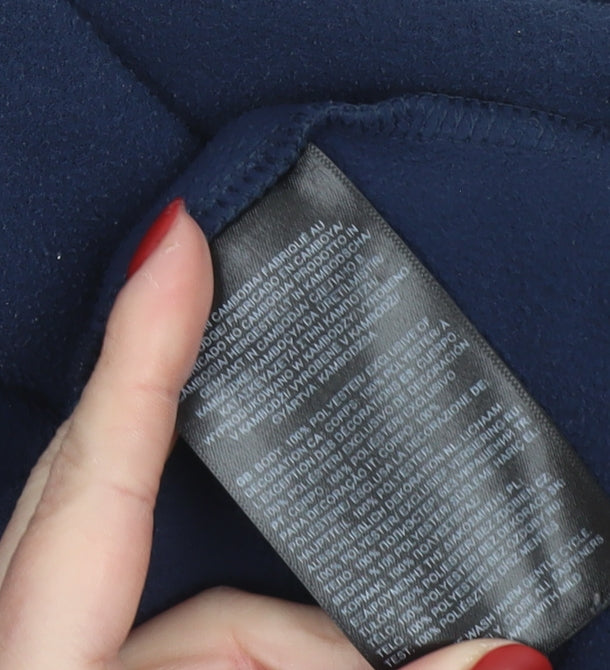 Mens UK S Regular The North Face Blue Pullover Sweatshirt