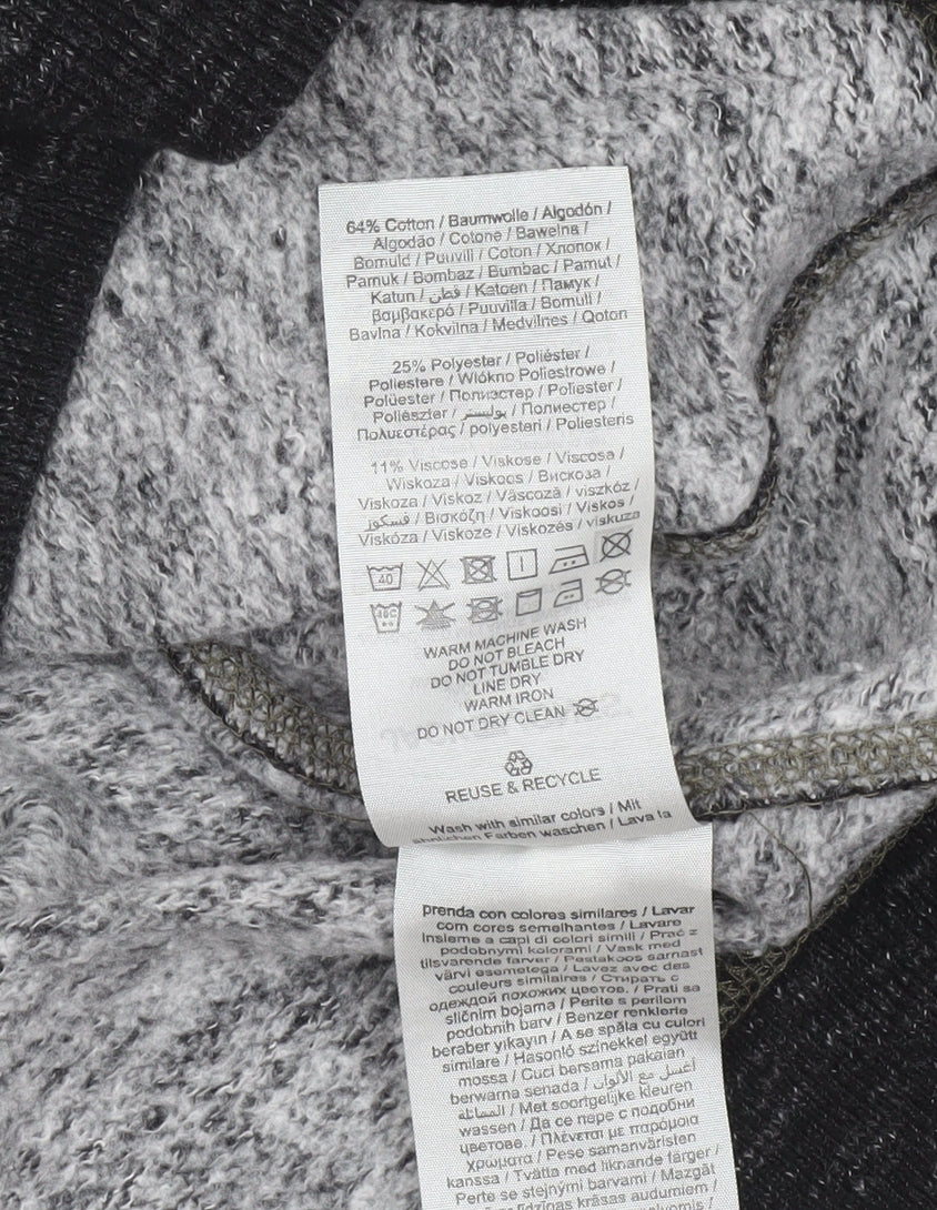 Mens UK M Regular JACK & JONES Black Pullover Sweatshirt