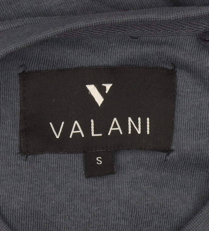 Valani Women's Blue 'Chicago' Pullover Sweatshirt Size S