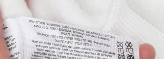 DreamWorks Shrek White Graphic Sweatshirt Women 2XL Donkey Print