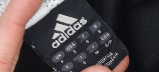 Adidas Men's Black Athletic Mesh Sports Shorts Size S