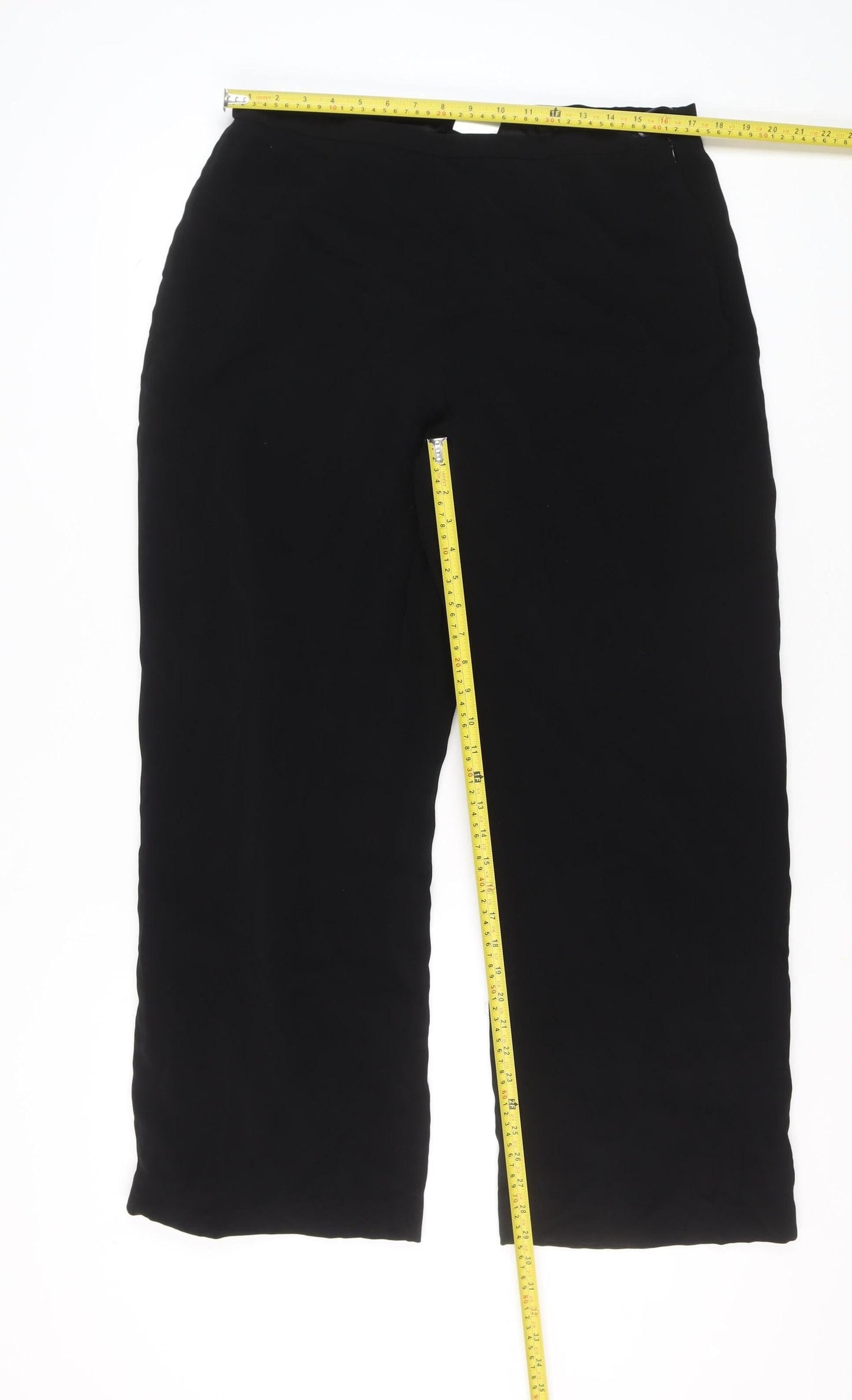 Windsmoor Women’s Black Crepe Dress Trousers Size Regular Straight Leg