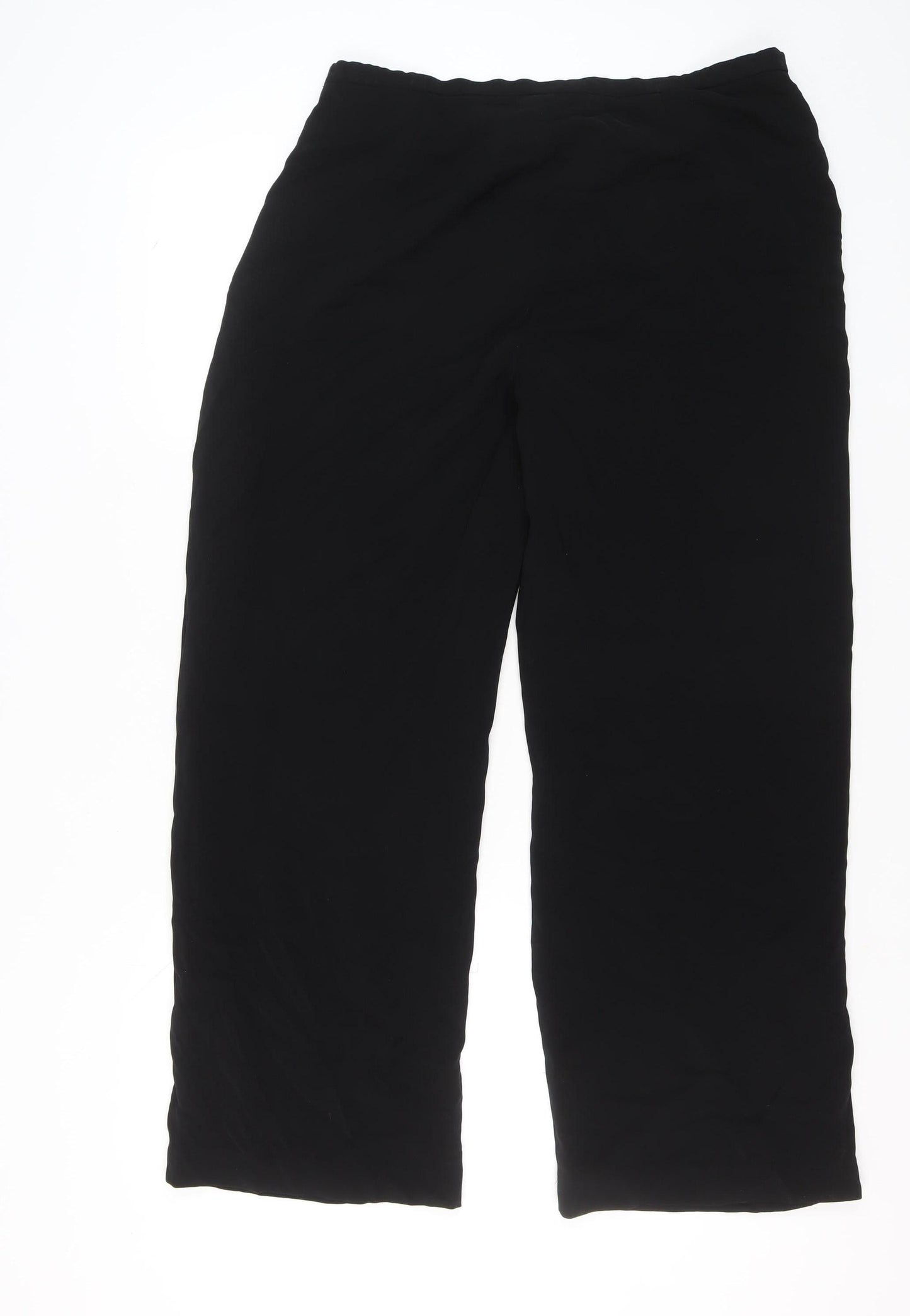 Windsmoor Women’s Black Crepe Dress Trousers Size Regular Straight Leg