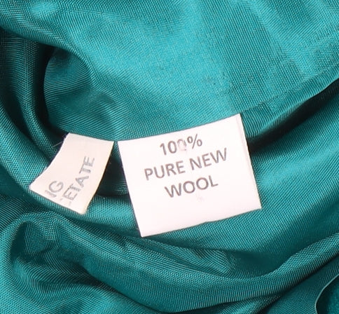 Avoca Women’s Green Wool Classic Irish Wool Jacket Size 18