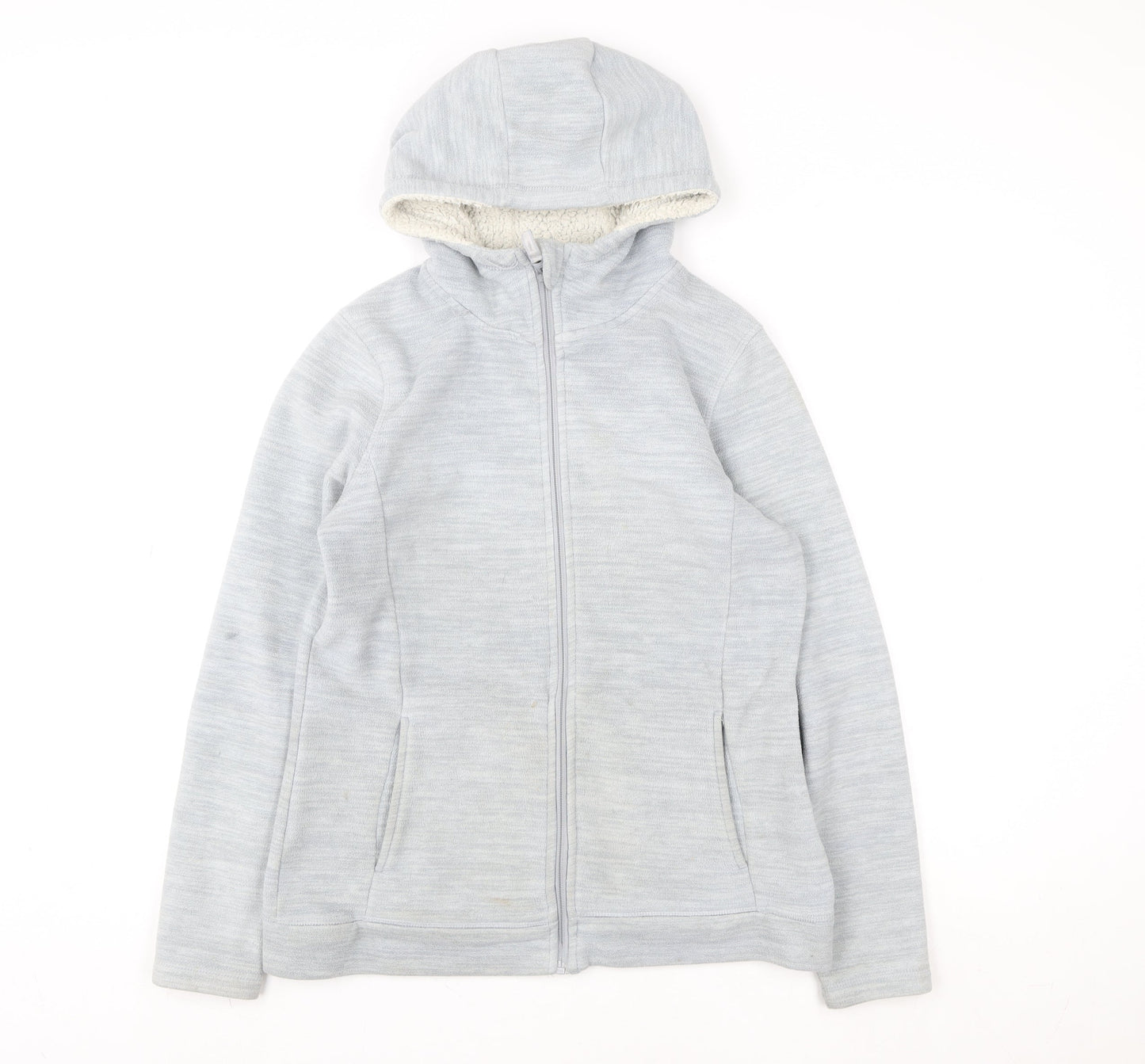 Womens UK Size 12 Regular Mountain Warehouse Grey Synthetic Jacket