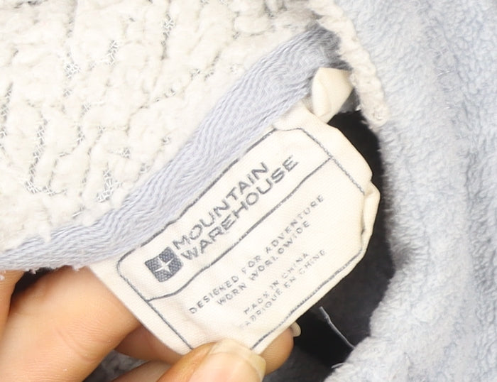 Womens UK Size 12 Regular Mountain Warehouse Grey Synthetic Jacket