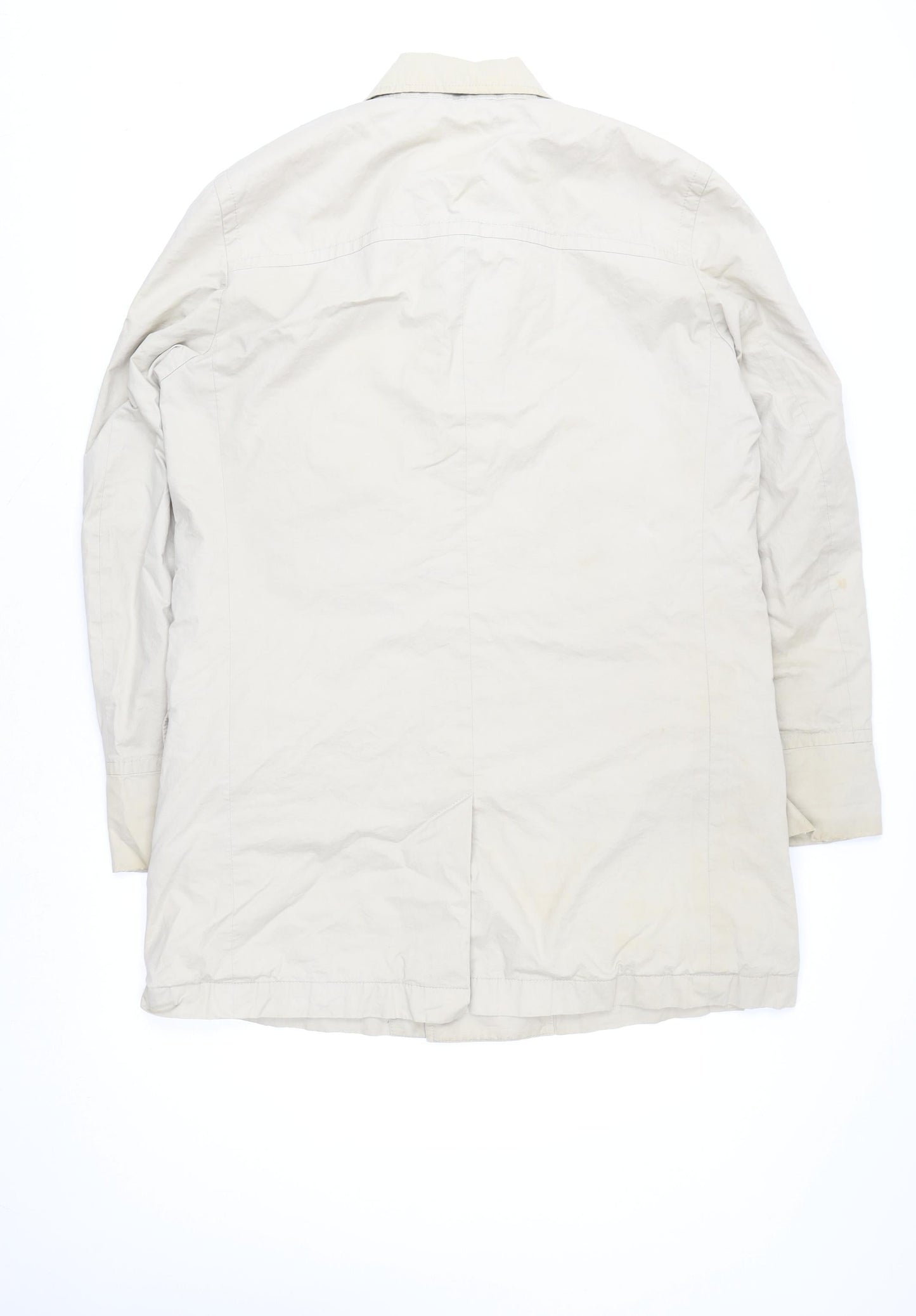 Womens UK Size S Regular HUGO BOSS Beige Cotton Jacket