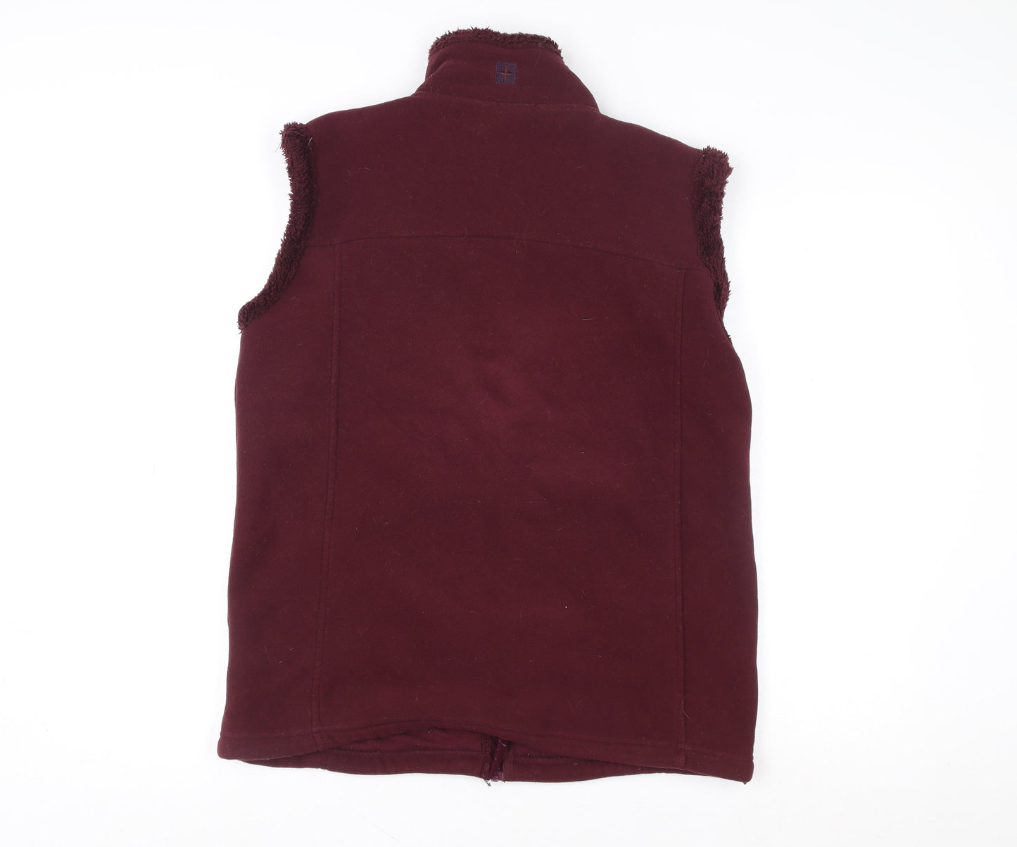 Womens UK Size 18 Regular Mountain Warehouse Red Polyester Waistcoat