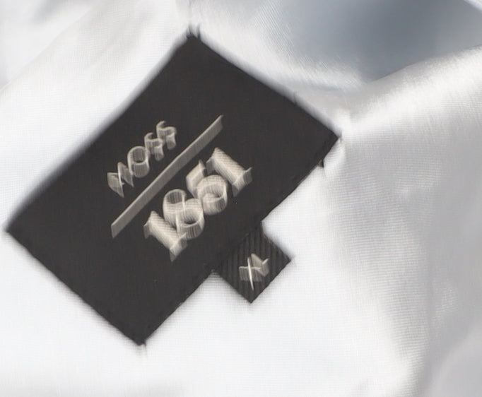 Moss 1851 Men's Silver Floral Waistcoat XL Formal Wedding