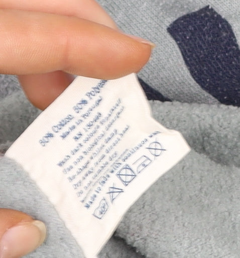 Mens UK M Regular Jack Wills Grey Full Zip Hoodie