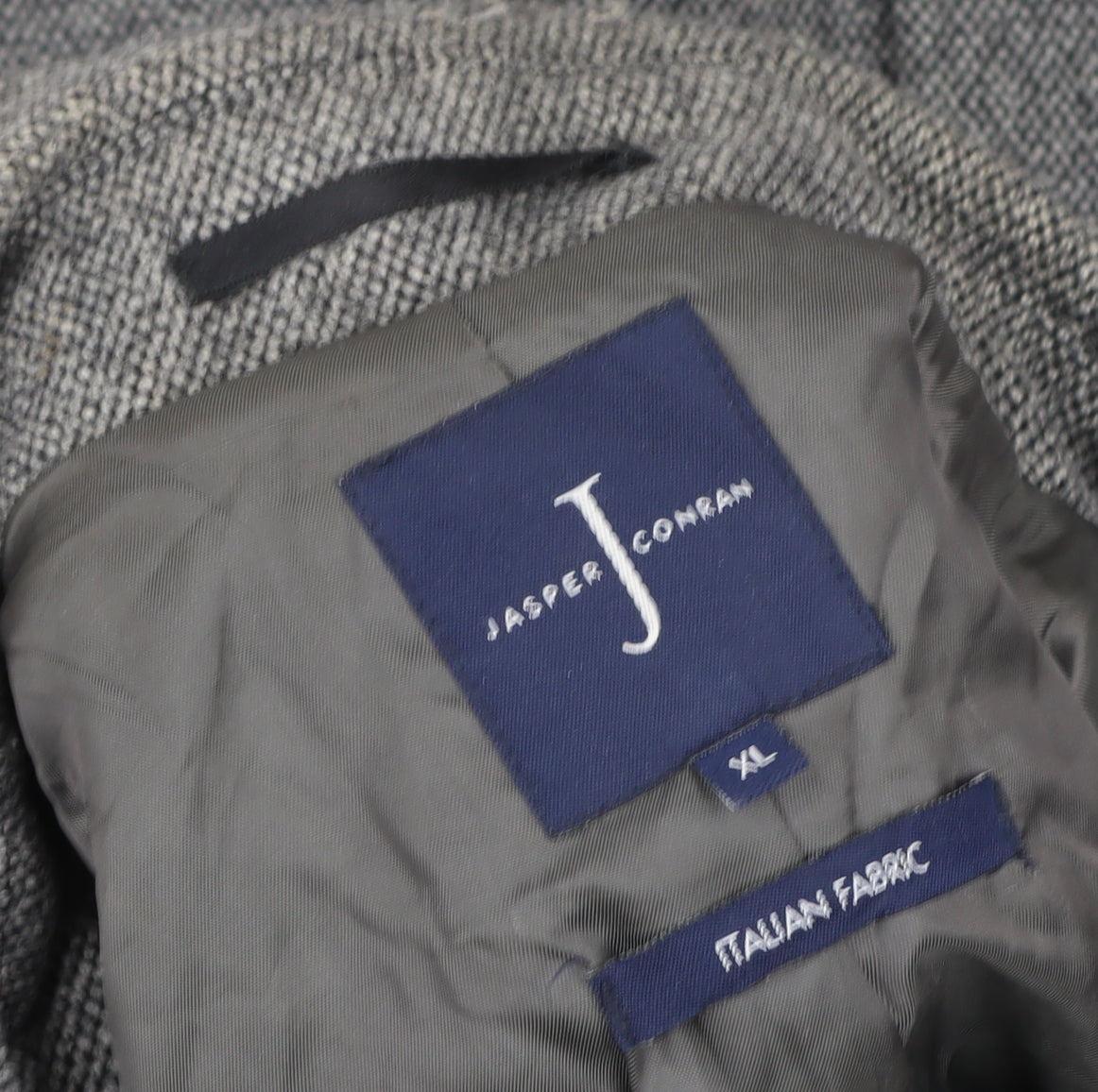 Jasper Conran Women's Grey Wool Blend Belted Pea Coat XL