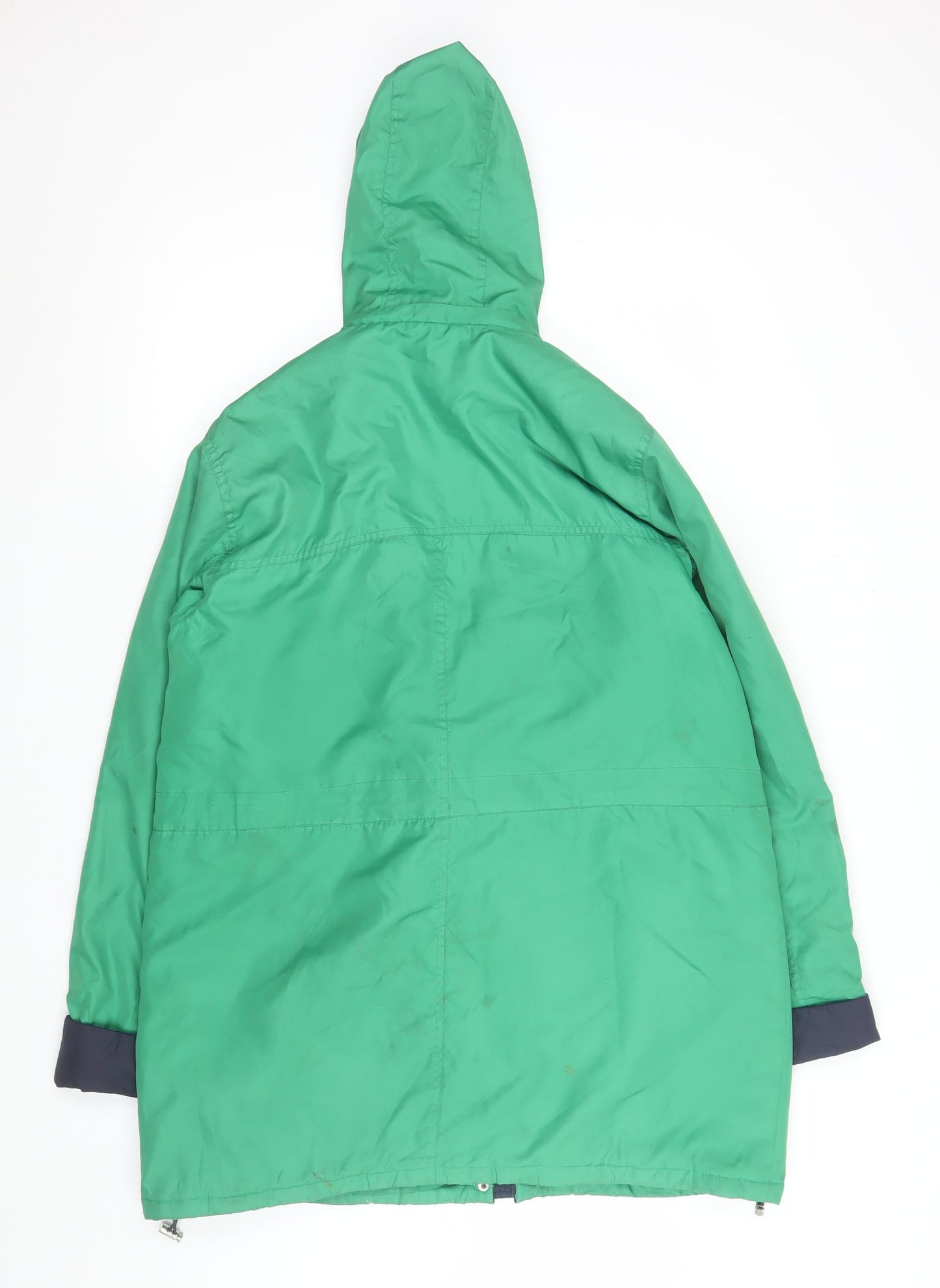 Being Casual Men's Green Hooded Parka Jacket Size 16