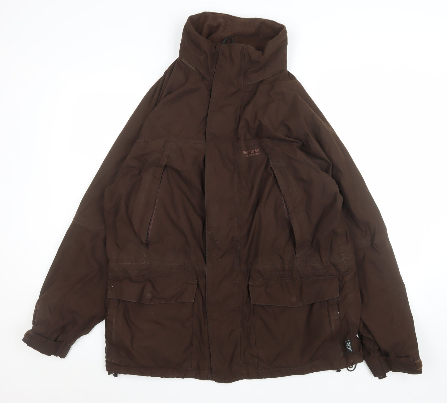 Regatta Men's Brown Waterproof Isotex Outdoor Jacket Size M 40in