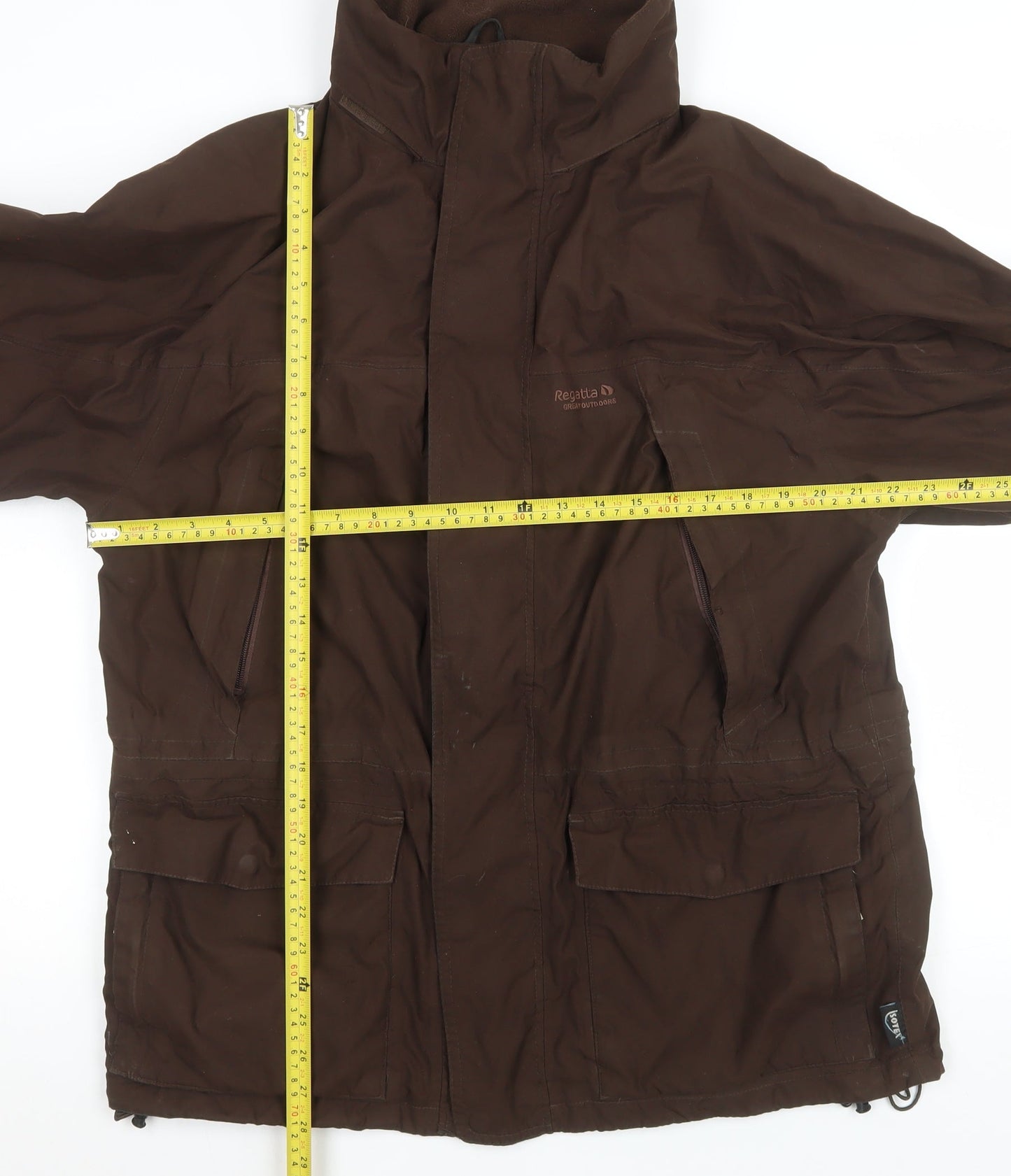 Regatta Men's Brown Waterproof Isotex Outdoor Jacket Size M 40in