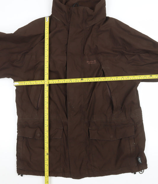 Regatta Men's Brown Waterproof Isotex Outdoor Jacket Size M 40in