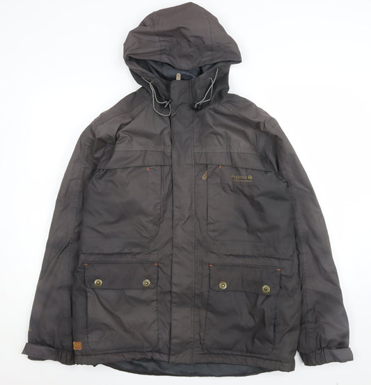 Regatta Men's Grey Waterproof Hooded Parka Jacket Size M 40in