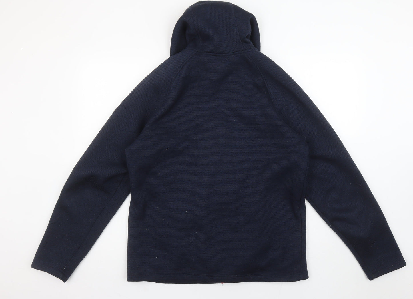 Craghoppers Men's Blue Fleece Hooded Jacket M Outdoor Full Zip