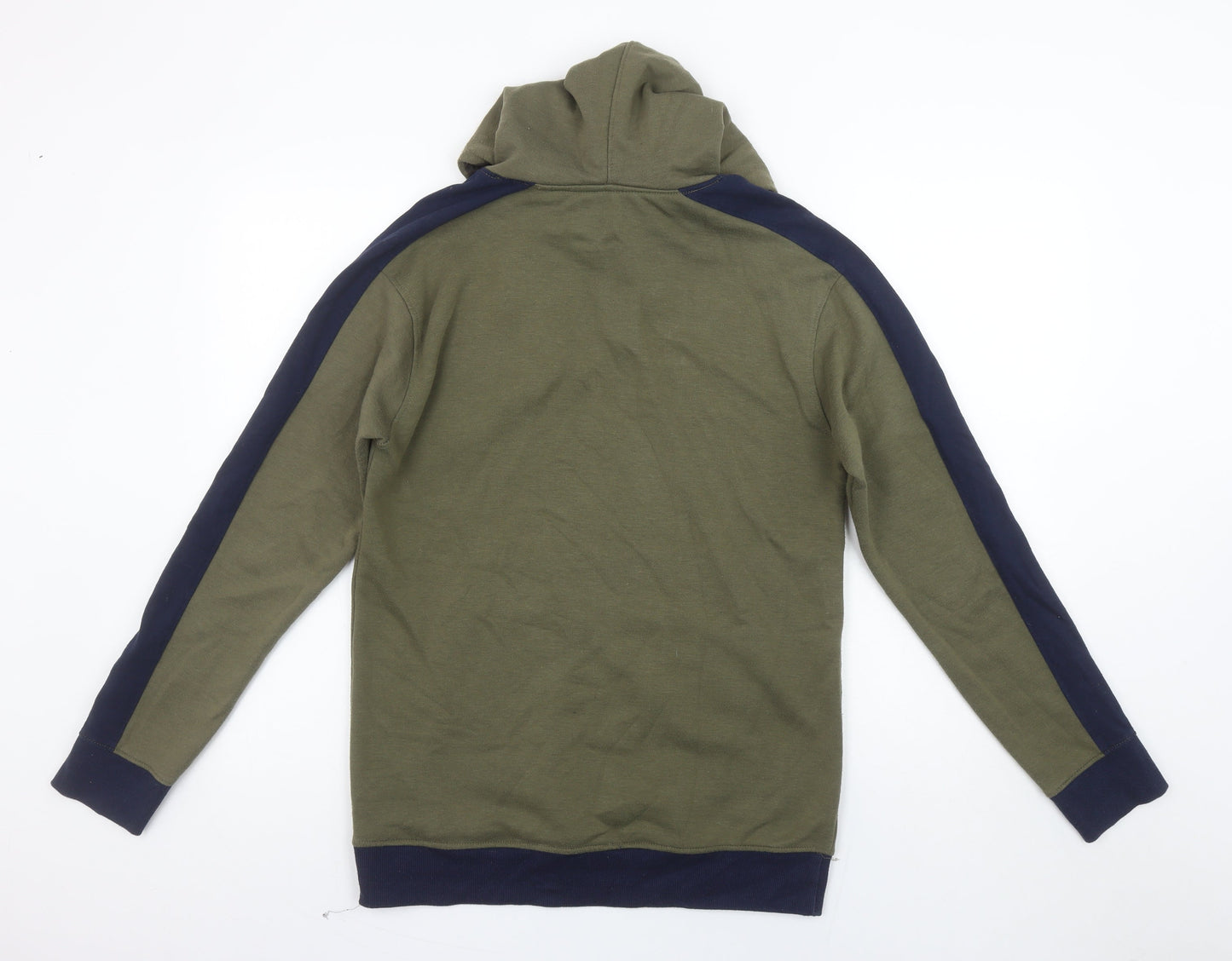 Mens UK L Regular Superdry Green Pullover Hoodie