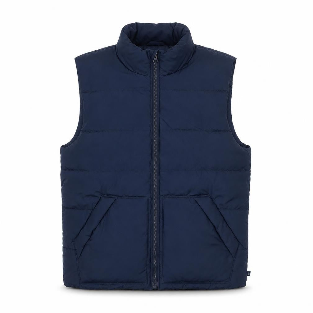 Front view of Gap Kids boys’ blue padded bodywarmer xxl (14-16 years) full zip polyester